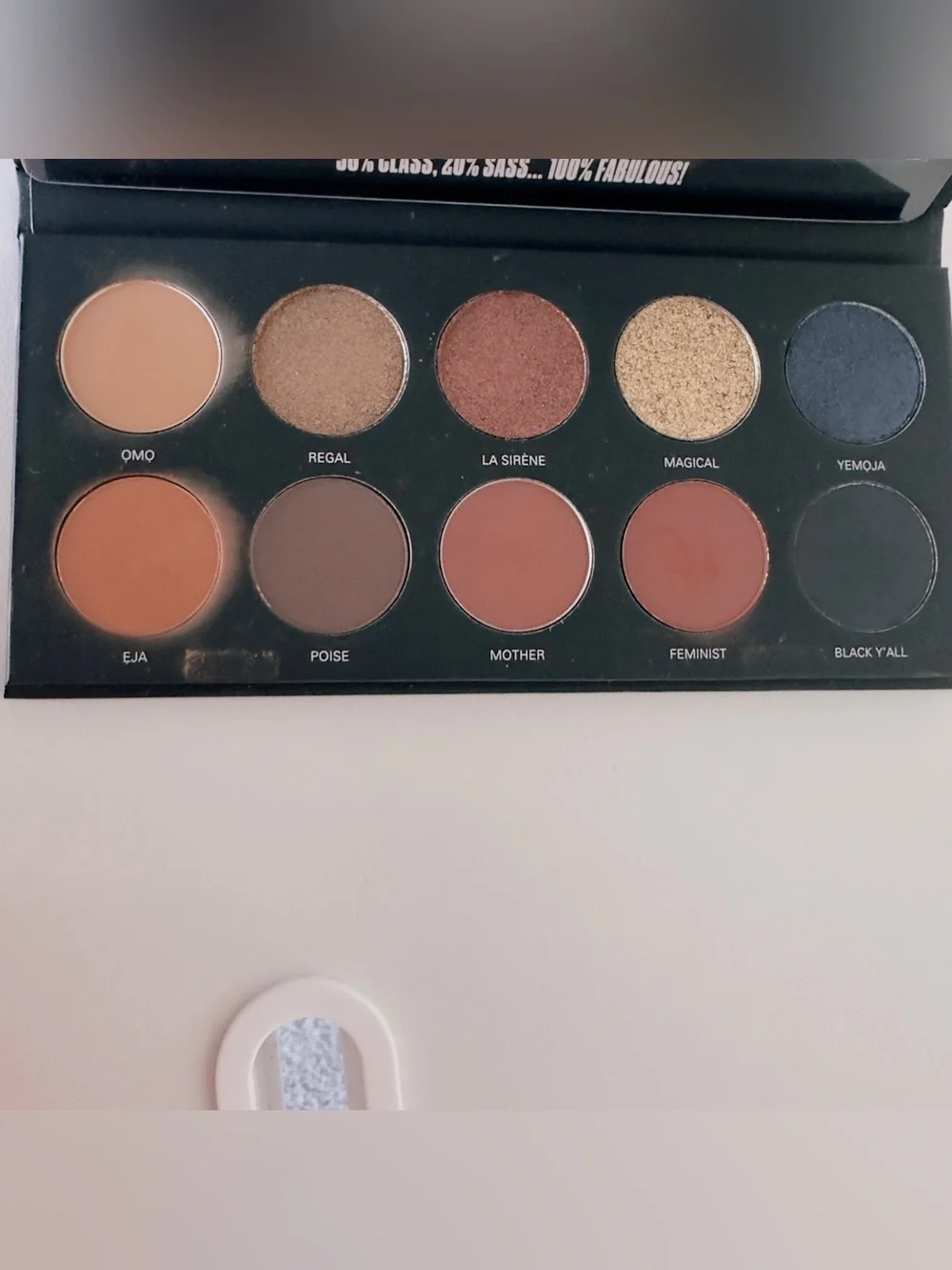 UOMA Beauty Black Magic Eyeshadow Palette - Poise